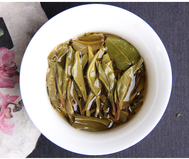 2018年原野香兰普洱生茶饼400克(图4)